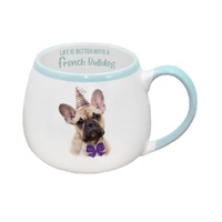 Painted Pet Mugs by Splosh - French Bulldog