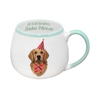Painted Pet Mugs by Splosh - Golden Retriever