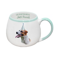 Painted Pet Mugs by Splosh - Jack Russell