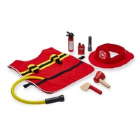 PlanToys Pretend Play - Fire Fighter Play Set