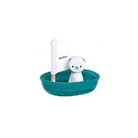 PlanToys Water Play - Sailing Boat - Polar Bear