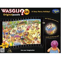 Wasgij? Puzzle 1000pc - Original 24 - Very Merry Holiday Puzzle