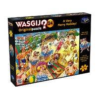 Wasgij? Puzzle 1000pc - Original 24 - Very Merry Holiday Puzzle