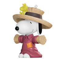 2026 Hallmark Keepsake Ornament - The Peanuts Gang Scarecrow Snoopy Mini