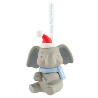 2025 Hallmark Keepsake Ornament - Baby Boy's 1st Christmas (Elephant)