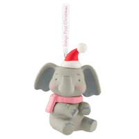 2025 Hallmark Keepsake Ornament - Baby Girl's 1st Christmas (Elephant)