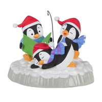 2022 Hallmark Keepsake Ornament - Not a Creature Was Stirring Penguins