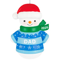2026 Hallmark Keepsake Ornament - Dad Snowman