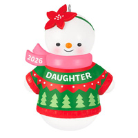 2026 Hallmark Keepsake Ornament - Daughter Snowman
