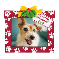 2026 Hallmark Keepsake Ornament - My Fur-st Christmas Photo Frame