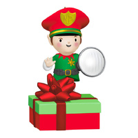 2026 Hallmark Keepsake Ornament - Elf Security Peekbuster with Motion-Activated Sound and Light