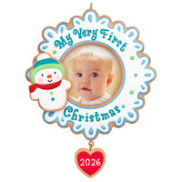 2026 Hallmark Keepsake Ornament - My Very First Christmas Photo Frame