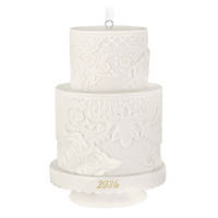2026 Hallmark Keepsake Ornament - Wedding Cake Porcelain