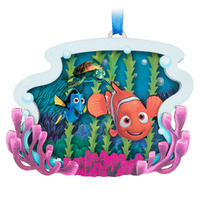 2024 Hallmark Keepsake Ornament - Disney Pixar Finding Nemo Totally Unforgettable Friends Papercraft