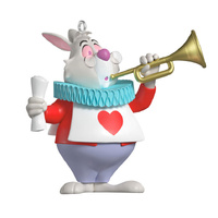 2026 Hallmark Keepsake Ornament - Disney Alice in Wonderland 75th Anniversary The White Rabbit