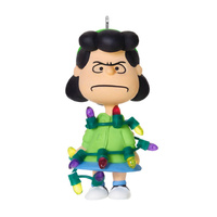 2026 Hallmark Keepsake Ornament - The Peanuts Gang Lucy's All Tangled Up!