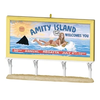 2025 Hallmark Keepsake Ornament - Jaws 50th Anniversary "Help!!! Shark"