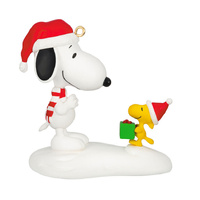 2026 Hallmark Keepsake Ornament - Peanuts Spotlight on Snoopy The Perfect Gift