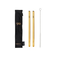 Frank Green Accessory - Original Straw Pack + Brush 595ml/170mm Black