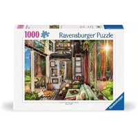 Ravensburger Puzzle 1000pc - Redwood Forest Tiny House
