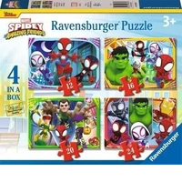 Ravensburger Puzzle 12, 16, 20, 24pc - Marvel Spidey & His Amazing Friends
