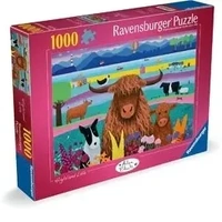 Ravensburger Puzzle 1000pc - Highland Life