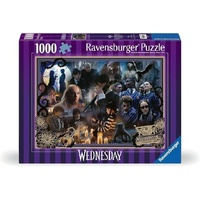 Ravensburger Puzzle 1000pc - Wednesday Wild Things