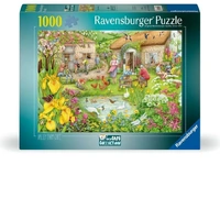 Ravensburger Puzzle 1000pc - Cozy Café Valley Café Farm