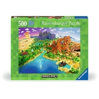 Ravensburger Puzzle 500pc - World of Minecraft