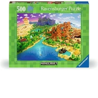 Ravensburger Puzzle 500pc - World of Minecraft