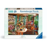 Ravensburger Puzzle 1000pc - View From My Window No. 1: Canal Boat