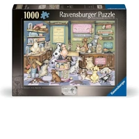 Ravensburger Puzzle 1000pc - Dapper Dogs No. 2: Stanley Stick 'Em