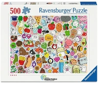 Ravensburger Puzzle 500pc - World Champsionship 2025 Cute Kawaii Chaos