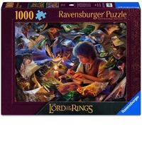 Ravensburger Puzzle 1000pc - The Lord of the Rings Frodo's Journey