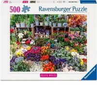 Ravensburger Puzzle 500pc - Flower Market, France