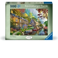 Ravensburger Puzzle 1000pc - Down Lane No. 6: Canal Side Lane