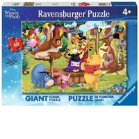 Ravensburger Puzzle 60pc - Disney Winnie the Pooh - Magic Show Giant Floor Puzzle