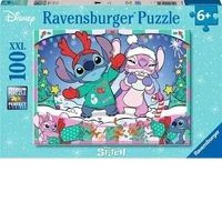 Ravensburger Puzzle 100pc XXL - Disney Stitch Christmas