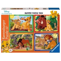 Ravensburger Puzzle 4x42pc - Disney The Lion King Bumper Pack