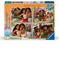 Ravensburger Puzzle 4x100pc - Disney Moana Bumper Pack