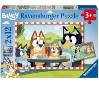 Ravensburger Puzzle 2x12pc - Bluey Floor Puzzle