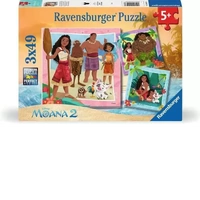Ravensburger Puzzle 3x49pc - Disney Moana 2