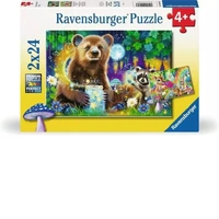 Ravensburger Puzzle 2x24pc - Lovable Woodland Friends