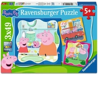 Ravensburger Puzzle 3x49pc - Peppa Pig Family Firsts!