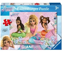 Ravensburger Puzzle 24pc - Mermaid Magic Giant Floor Puzzle
