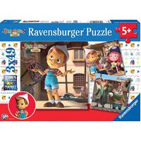 Ravensburger Puzzle 3 x 49pc - Pinocchio And Friends