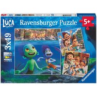 Ravensburger Puzzle 3 x 49pc - Disney Pixar Luca - Luca's Adventure