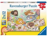 Ravensburger Puzzle 2x24pc - Fairies and Mermaids