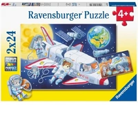 Ravensburger Puzzle 2x24pc - Journey Through Outer Space