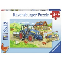 Ravensburger Puzzle 2x12pc - Hard at Work